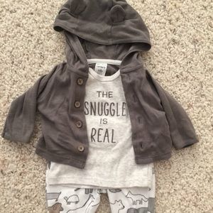 Carters Newborn “The Snuggle Is Real” Outfit